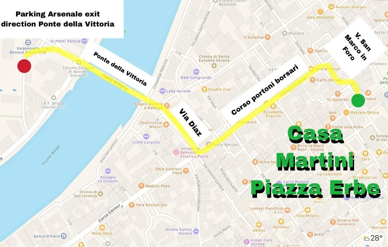 Apartamento Casa Martini Piazza Erbe Verona